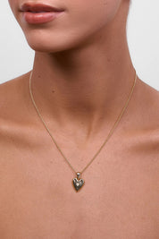 LIBERTE Stella Heart Crystal Necklace
