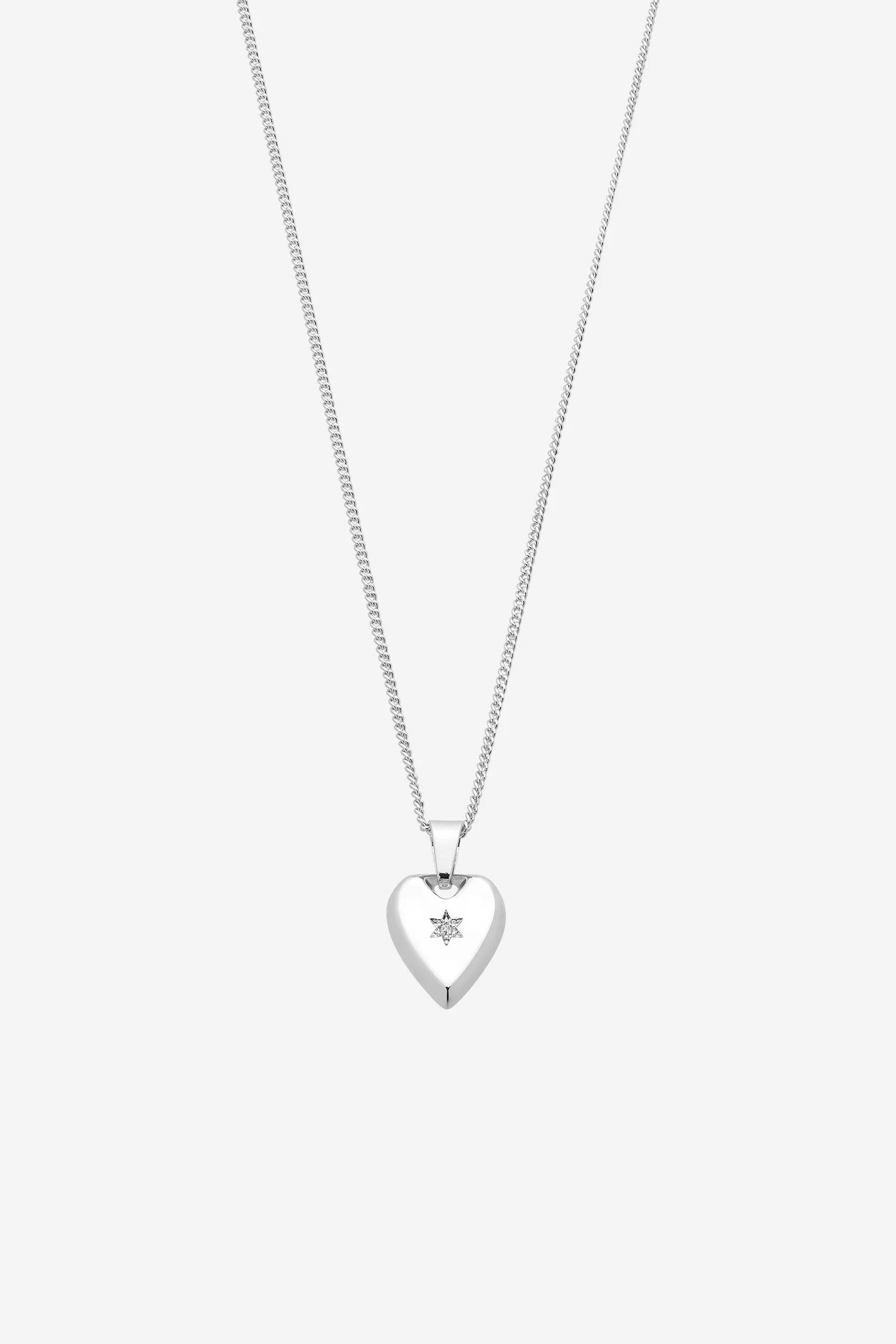 LIBERTE Stella Heart Crystal Necklace