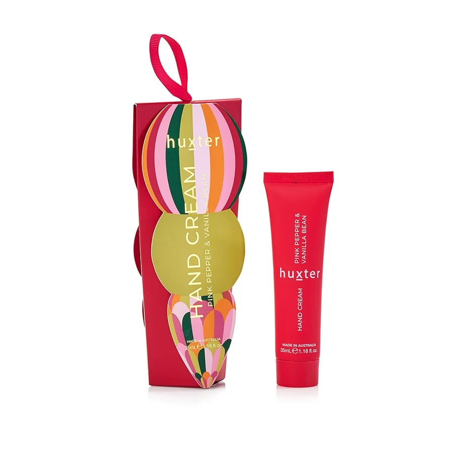 Huxter Body Hanging 35ml Hand Cream Pink Pepper & Vanilla Bean
