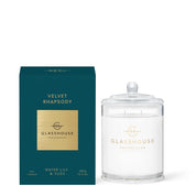 GLASSHOUSE FRAGRANCES Velvet Rhapsody Candle 380g