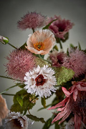 Dust Bouquet, Rose, Artificial Flowers  D40xH109 cm