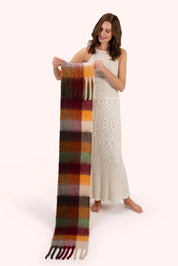 POWDER Molly Cosy Scarf - Russet Mix