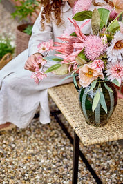 Dust Bouquet, Rose, Artificial Flowers  D40xH109 cm