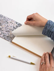 Ivory Garden Desktop Notepad Jotter