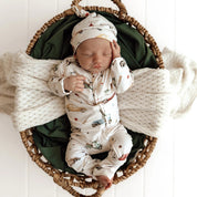 Vintage Cars Organic Snugglesuit Convertible Romper