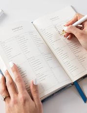 BESPOKE LETTERPRESS Travel Planner Journal