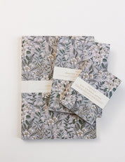 BESPOKE LETTERPRESS Ivory Garden  Desktop Notepad Jotter Mini