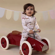 Vintage Cars Organic Snugglesuit Convertible Romper