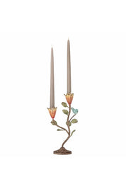 Zaina Candle Holder, Multi,  L15xH29,5xW9,5 cm