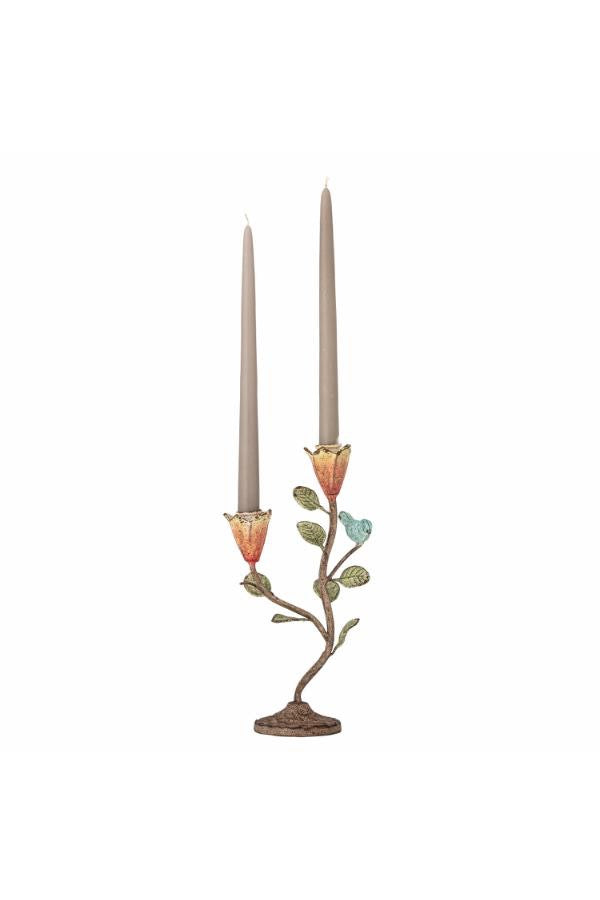 Zaina Candle Holder, Multi,  L15xH29,5xW9,5 cm