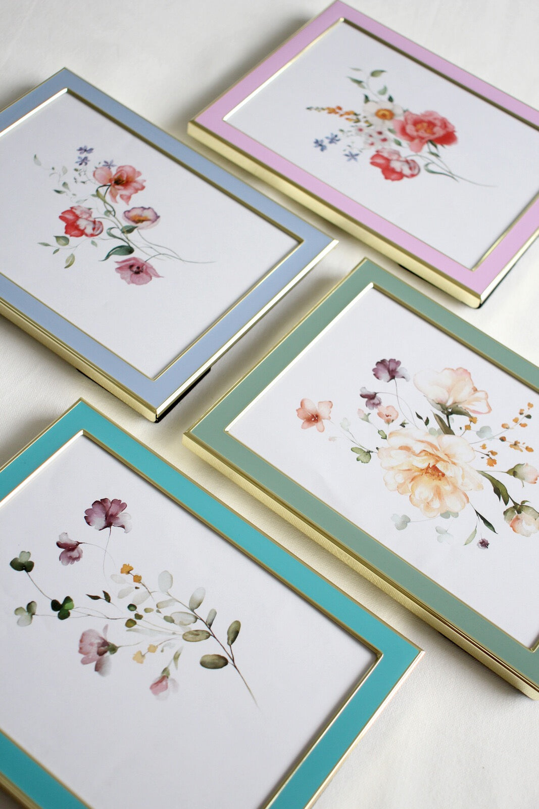 Cloud & Gold Luxe Photo Frame  6 x 8