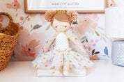 ALIMROSE Poppy Princess Strawberry Blonde Ivory