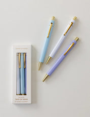 Wisteria Trio Of Pens - Boxed