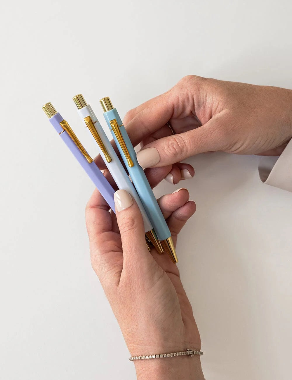 Wisteria Trio Of Pens - Boxed