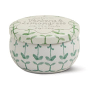 Verbena & Lemongrass - Tulip 2 oz tin Candle