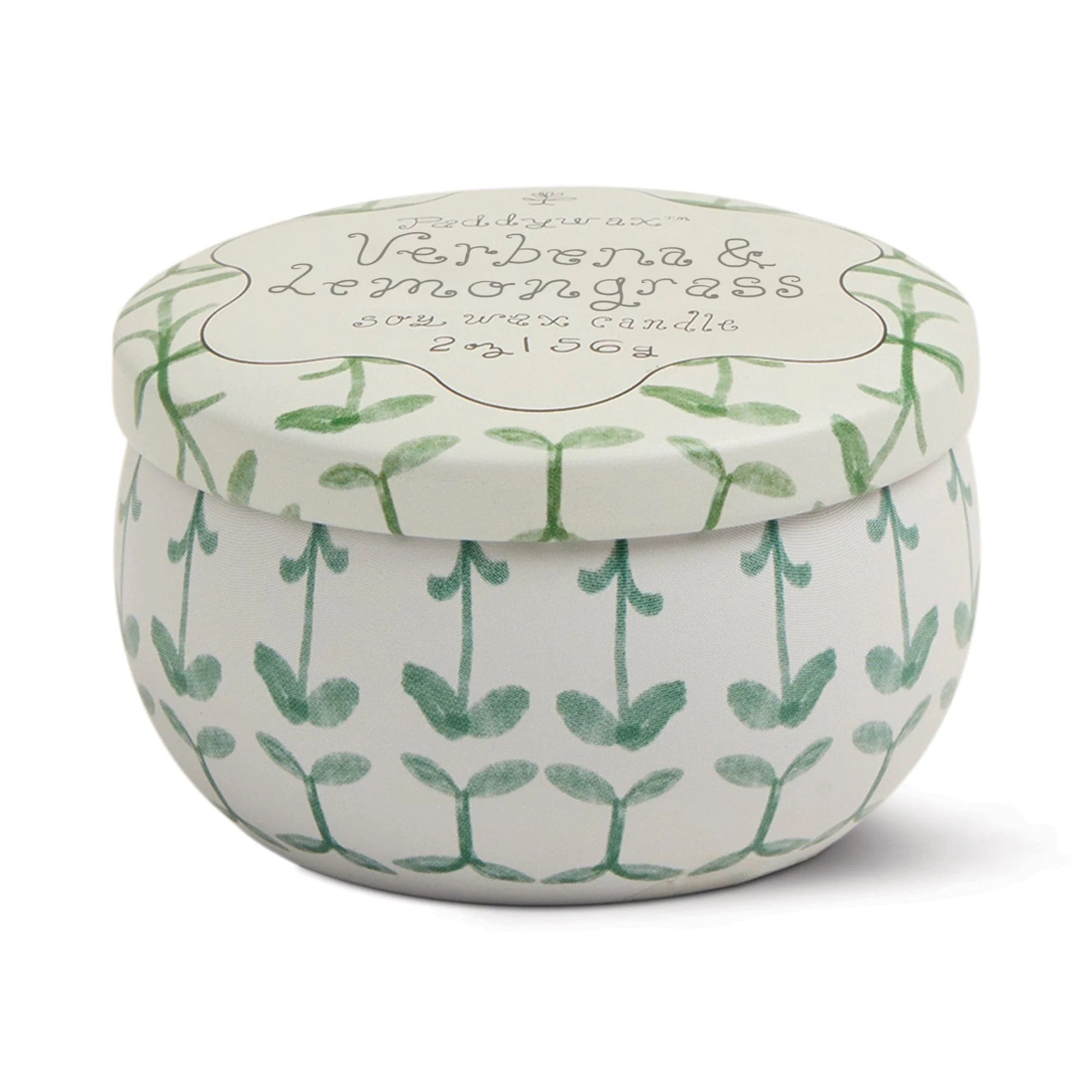 Verbena & Lemongrass - Tulip 2 oz tin Candle