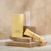 Huxter Lip & Hand Cream Duo - Yellow - Lily & Cotton Flower