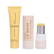 Huxter Lip & Hand Cream Duo - Yellow - Lily & Cotton Flower