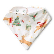 SNUGGLE HUNNY Prancer & Friends Organic Dribble Bib
