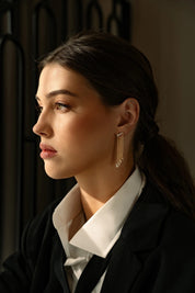 Greer Gold Multi Drop Earrings