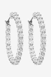 Doce Vita Rhodium Earring
