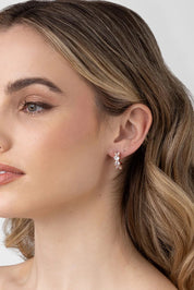 Vittoria Silver CZ Earrings