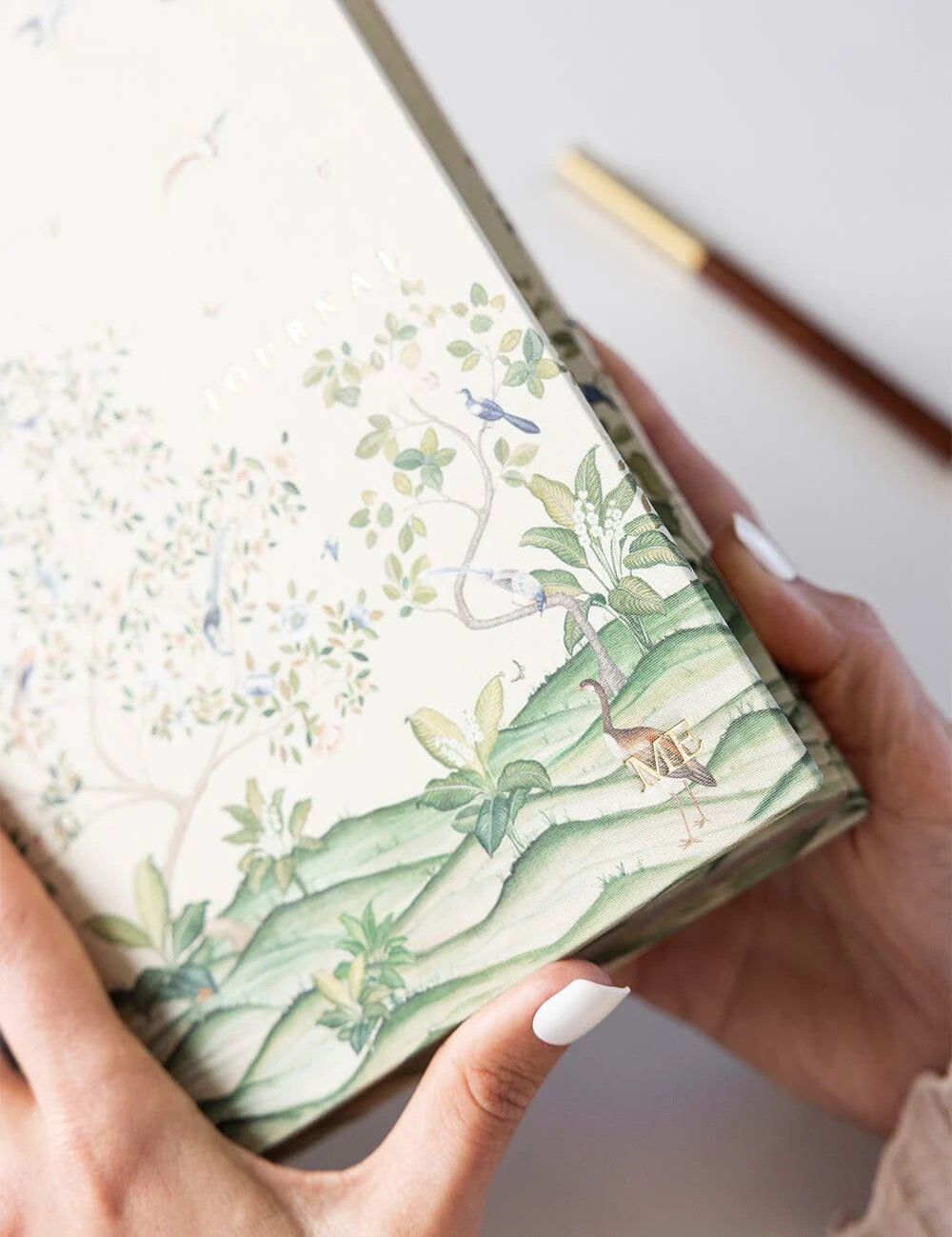 BESPOKE LETTERPRESS Linen Bound Journal