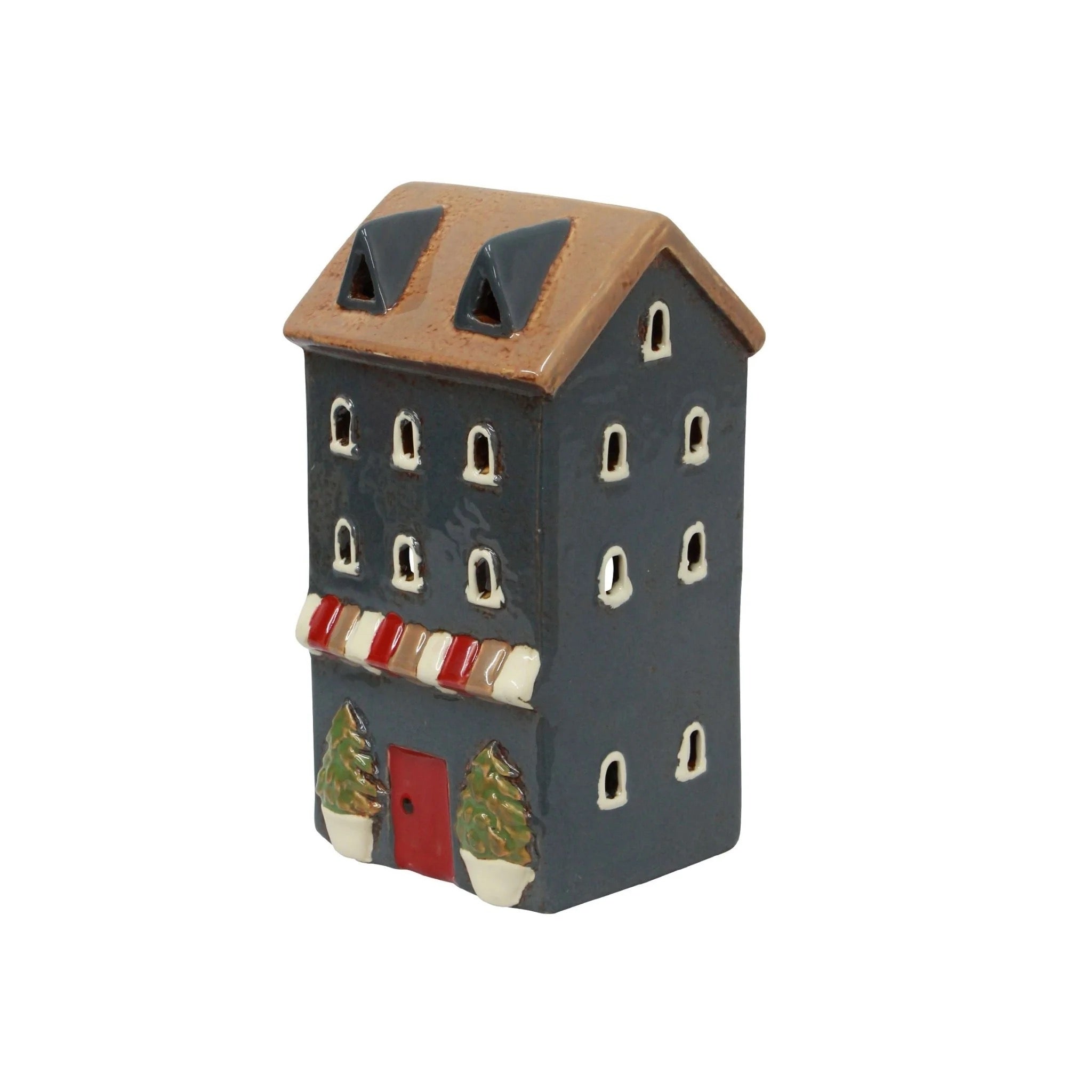 Alsace Tea Light Shop Navy
