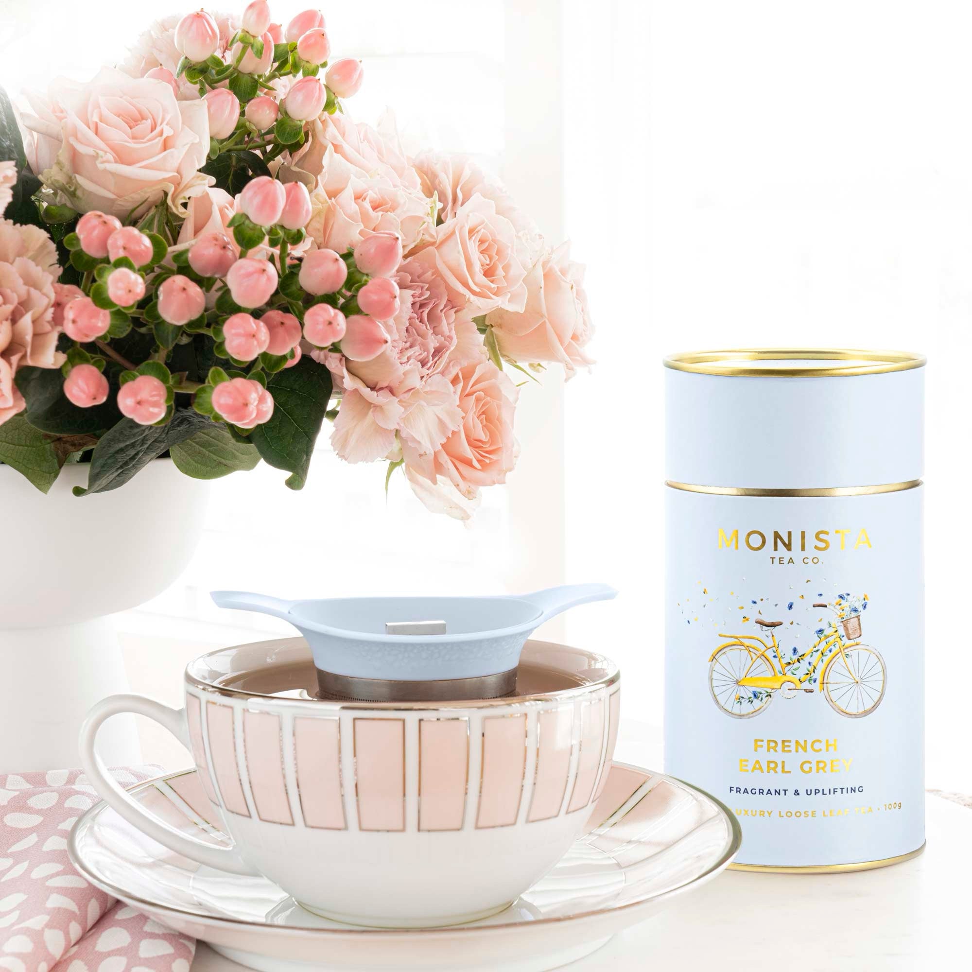 Monista Tea Co. French Early Grey Tea Canister