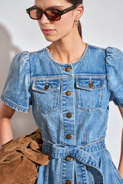 Zoe Kratzmann Allude Dress Mid Denim