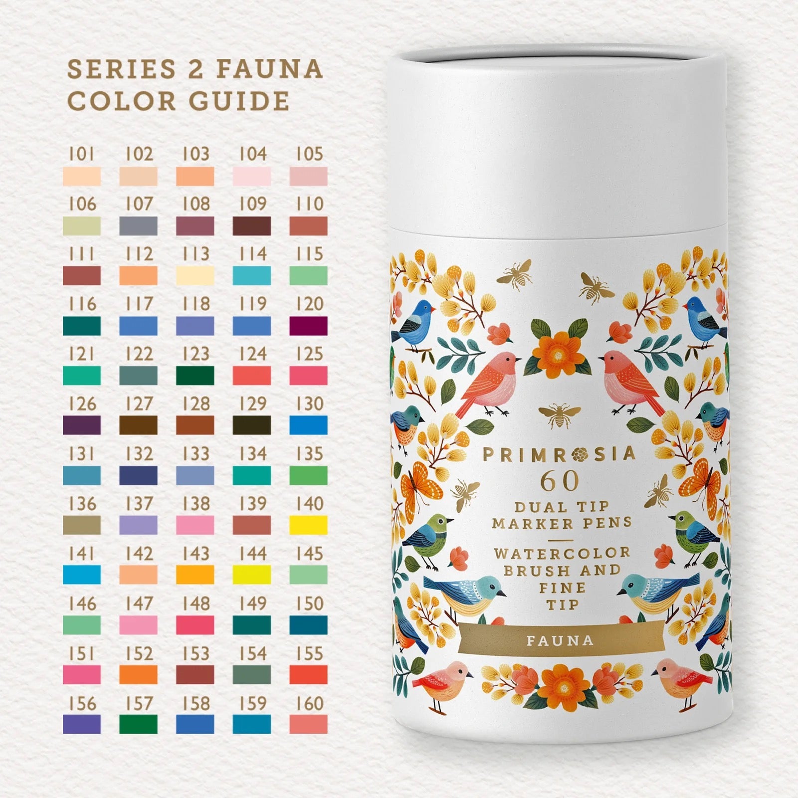 Primrosia Fauna Dual Tip Markers