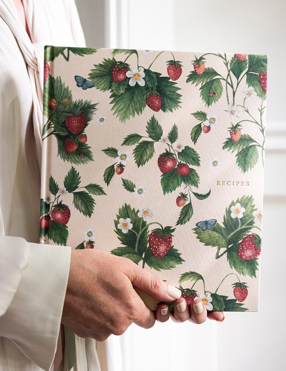 Heirloom Recipe Book Journal - Strawberries