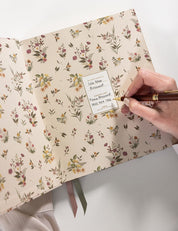 Heirloom Childhood Memory Journal - Dainty Blooms