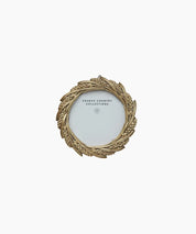 Wheat Round Frame Champagne