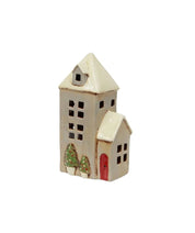 Alsace Tea Light House Parish Christmas Stone