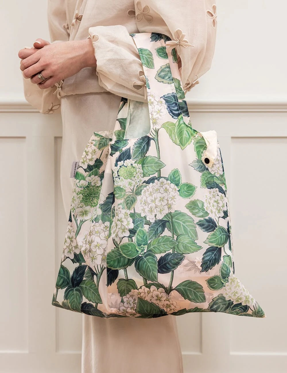 BESPOKE LETTERPRESS - Reusable Shopping Bag - Hydrangea