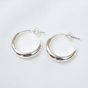 Love Lunamei Inca hoops in silver