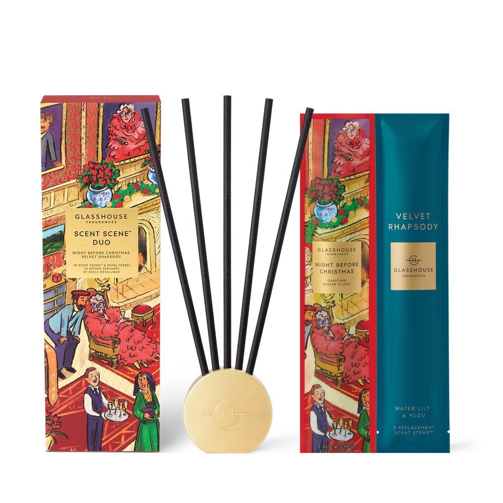 GLASSHOUSE Christmas Scent Scene Duo