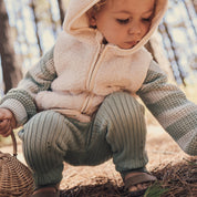 Kynd Baby Chunky Rib Knit Pant - Olive