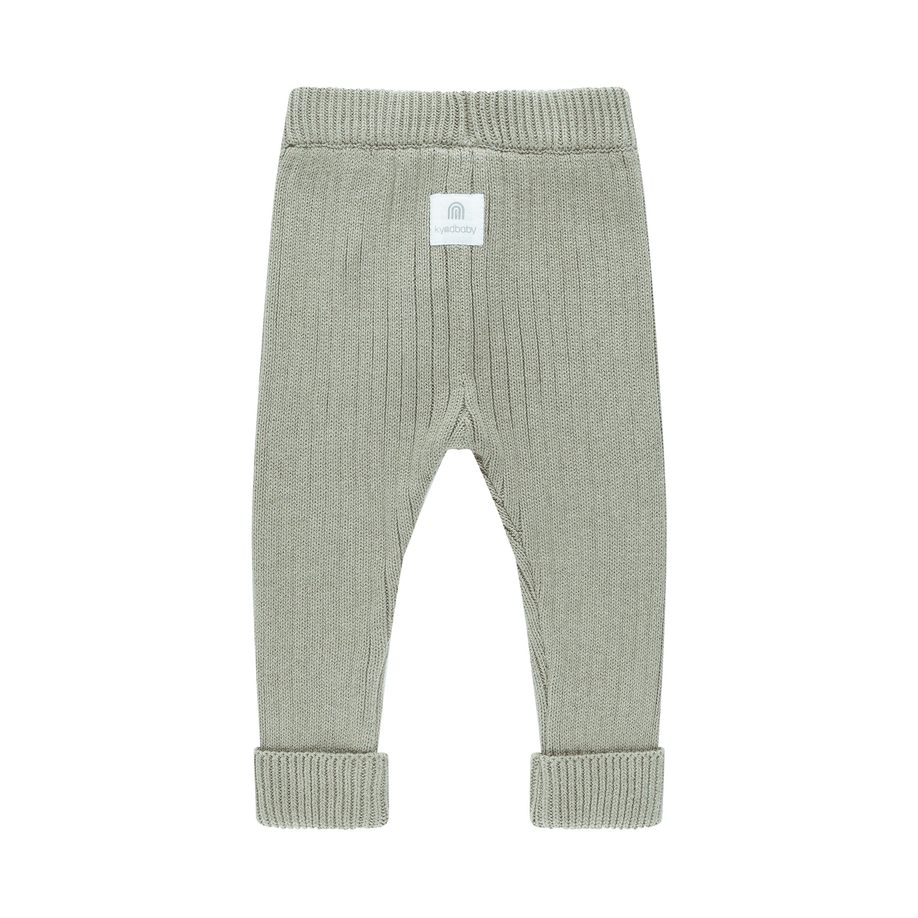 Kynd Baby Chunky Rib Knit Pant - Olive