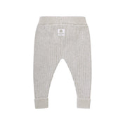 Kynd Baby Organic Chunky Rib Knit Pant - Snow Marle