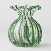 Verdant vase small green
