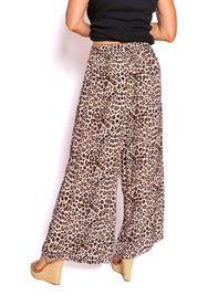 THE ITALIAN CLOSET Reddy Straight Leg Pant Leopard