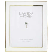 LaVida White & Gold Frame 8 *10