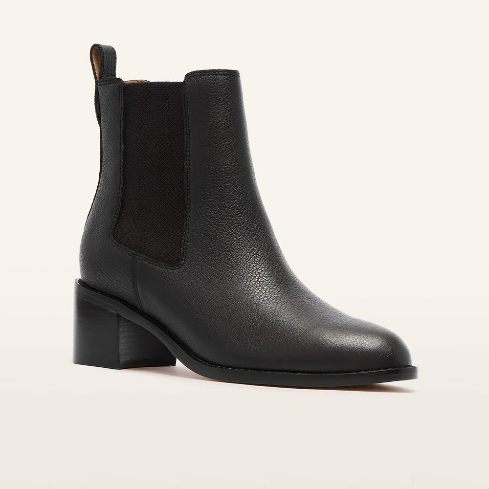 Frankie 5 Black Tumbled Liberty Boots