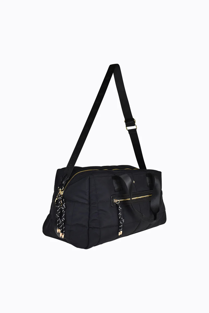 Lita Black Duffle Bag