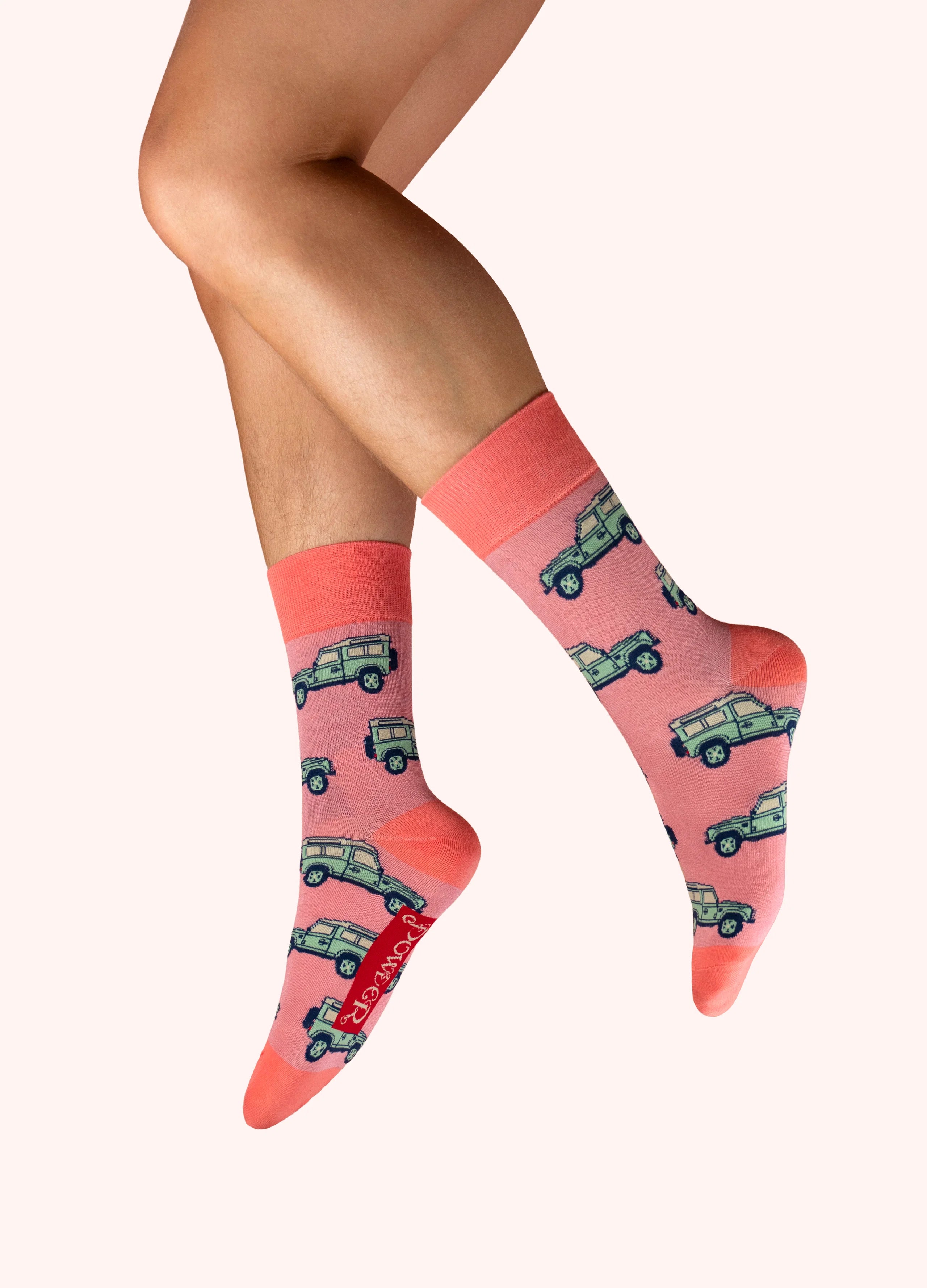 Powder socks Vintage Landrover