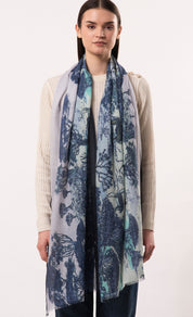 Nirvana Toile De Juoy Print Scarf