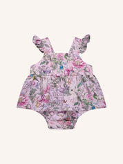 ‘Heirloom Treasures’ Esme Skirt Bodysuit in Pink Multi