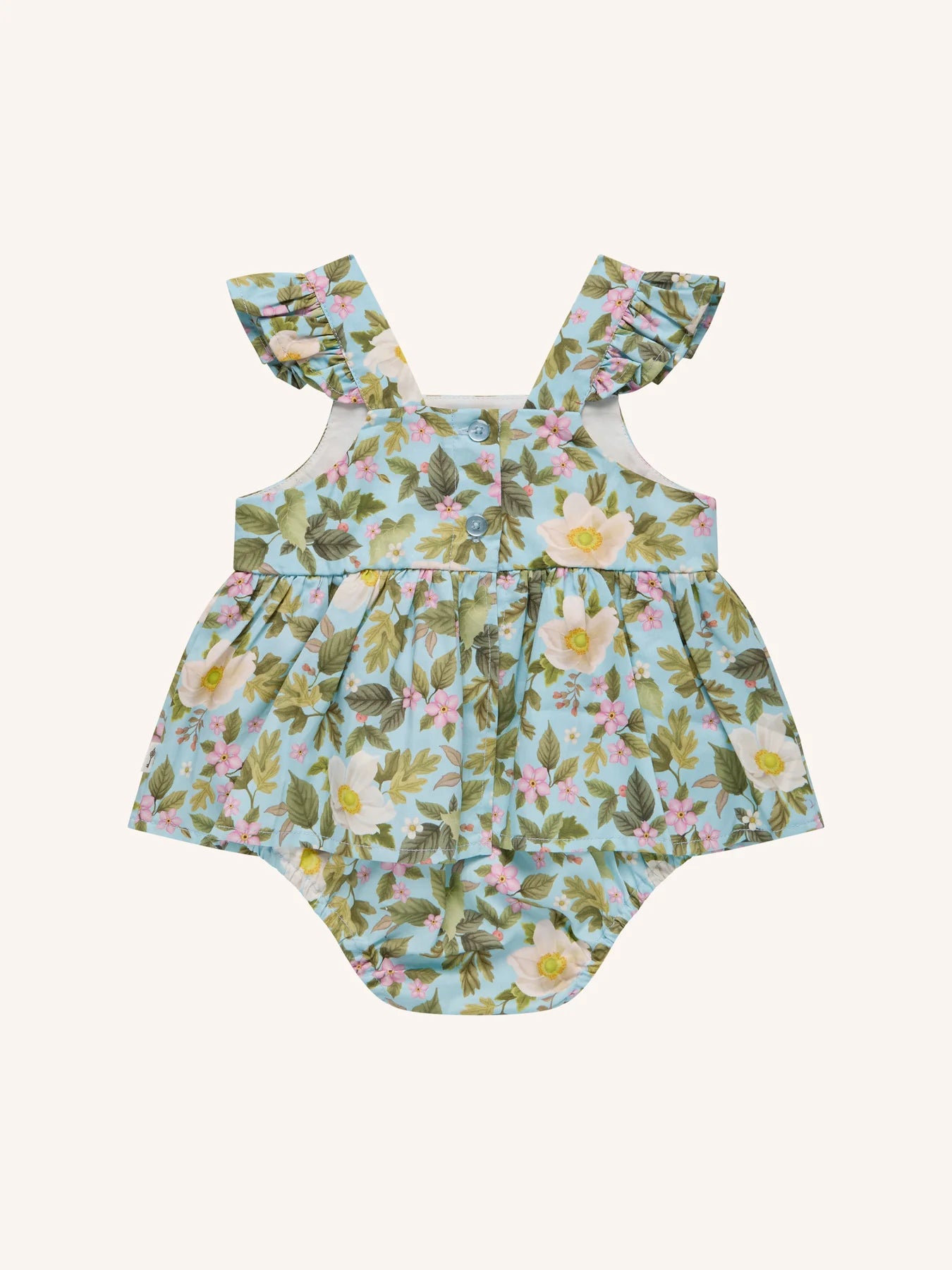 Heirloom Treasures Esme Skirt Bodysuit in Soft Teal